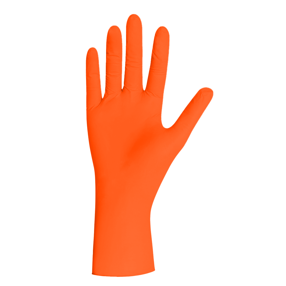 Unigloves PEARL® Nitril Handschuhe Orange