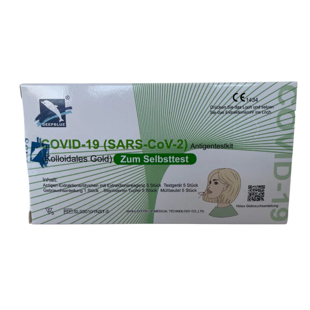 Deepblue Covid 19 Antigen Schnelltest 5er Pkg