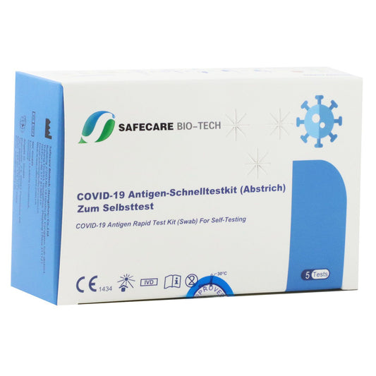 Safecare Covid-19 Laien-Schnelltest – 5er Box