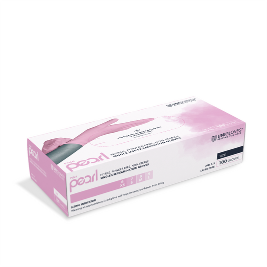 Unigloves PEARL® Nitril Handschuhe Pink