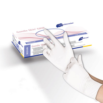Meditrade Gentle Skin® grip Latex Untersuchungshandschuhe