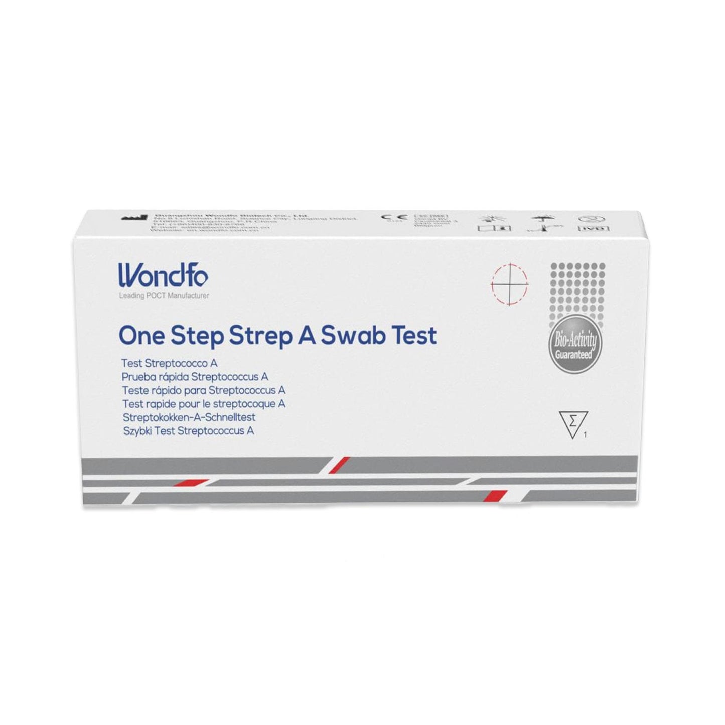Wondfo Schnelltest Streptokokken A / Scharlach Selbsttest