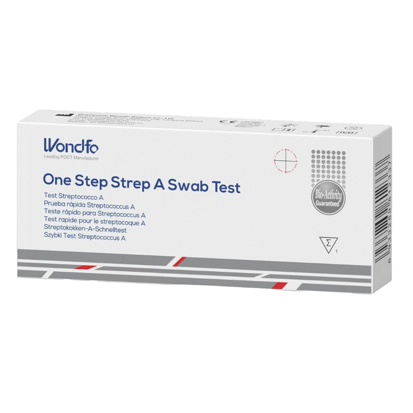 Wondfo Schnelltest Streptokokken A / Scharlach Selbsttest