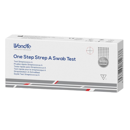 Wondfo Schnelltest Streptokokken A / Scharlach Selbsttest